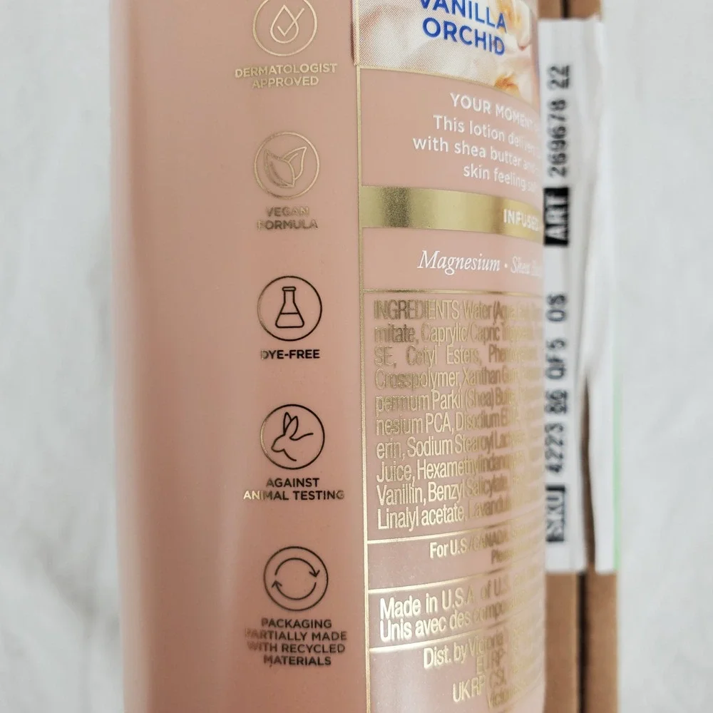 Victorias Secret Vanilla Orchid Sandalwood Feel Comfort Magnesium Body Lotion